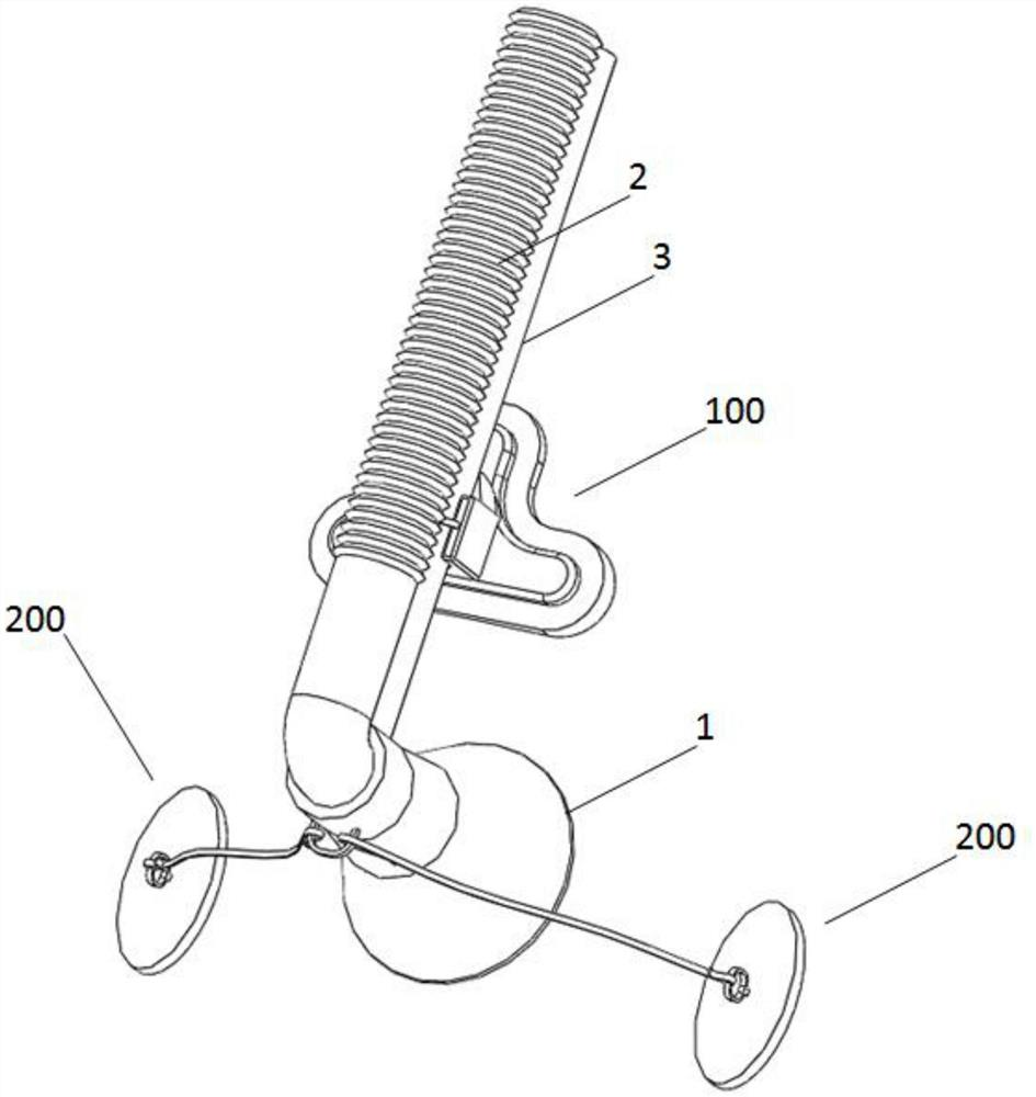 无创呼吸机固定防压装置 无创呼吸机固定防压装置