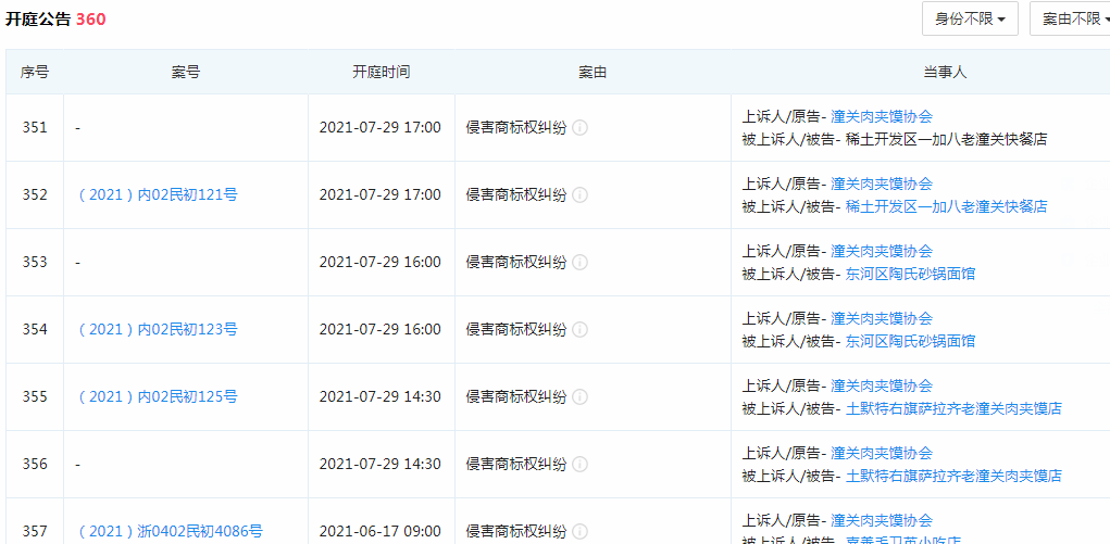 开庭公告信息 开庭公告信息