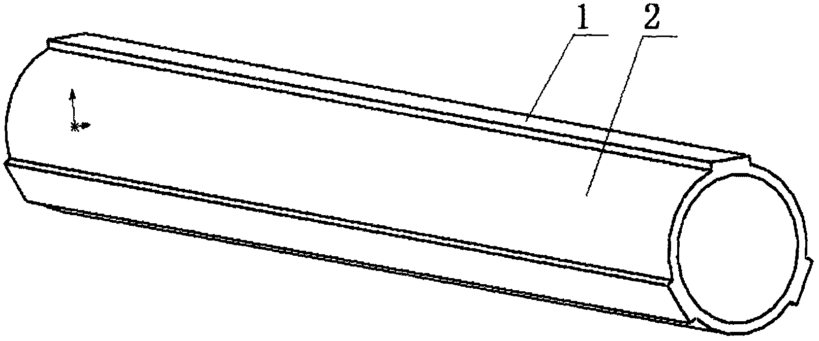 一种自发光消防水带 一种自发光消防水带