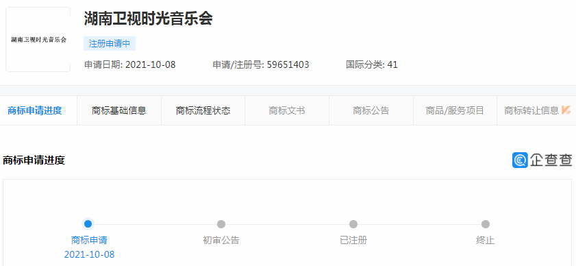 “湖南卫视时光音乐会”商标 “湖南卫视时光音乐会”商标